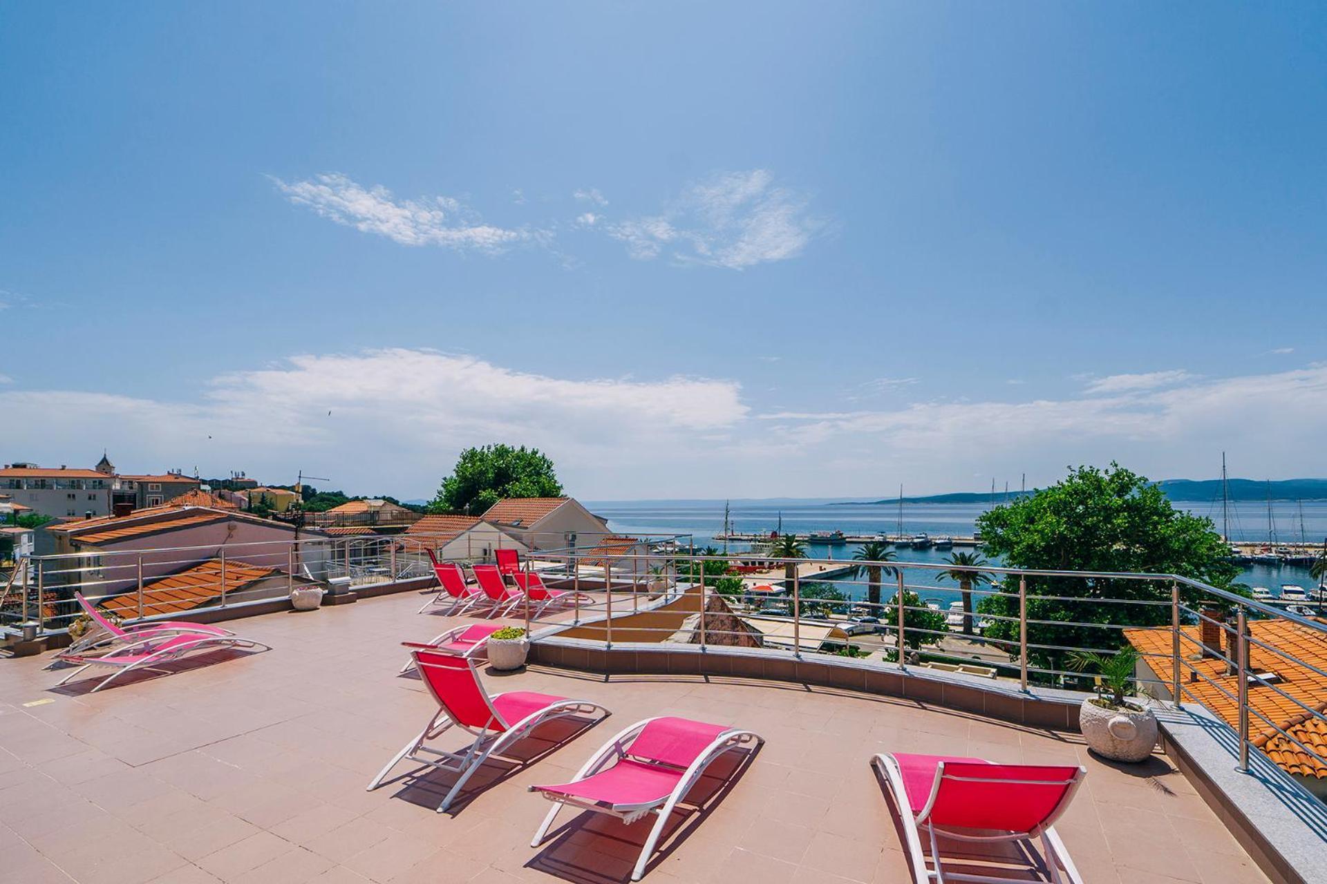 Luxur Centar With Sea View Terrace Apartment Baska Voda Exterior photo