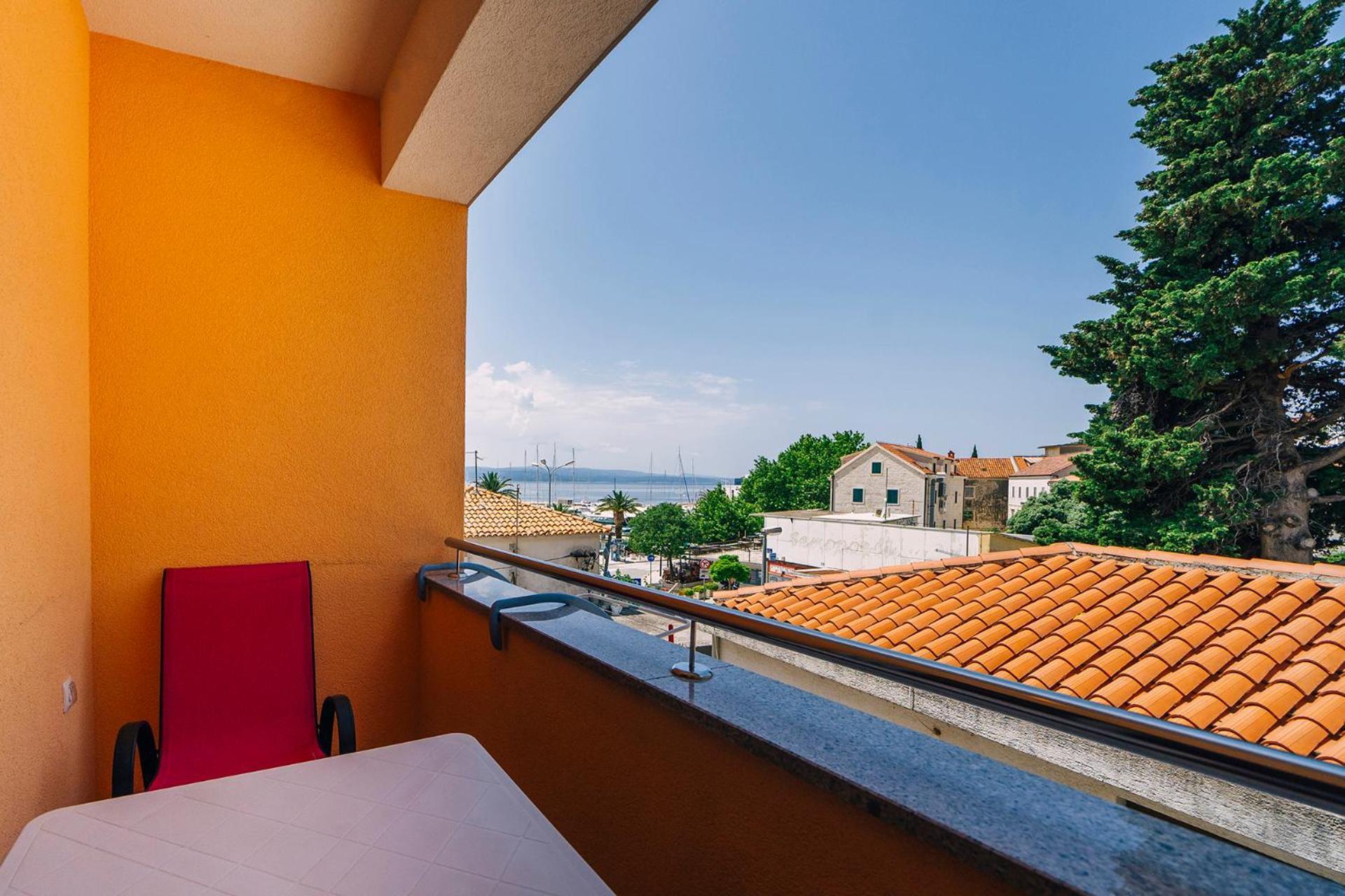 Luxur Centar With Sea View Terrace Apartment Baska Voda Exterior photo