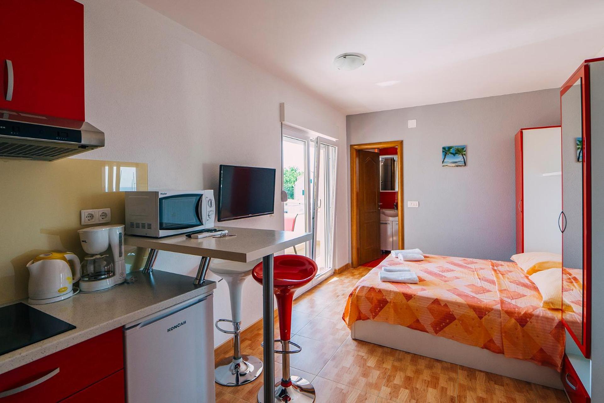 Luxur Centar With Sea View Terrace Apartment Baska Voda Exterior photo