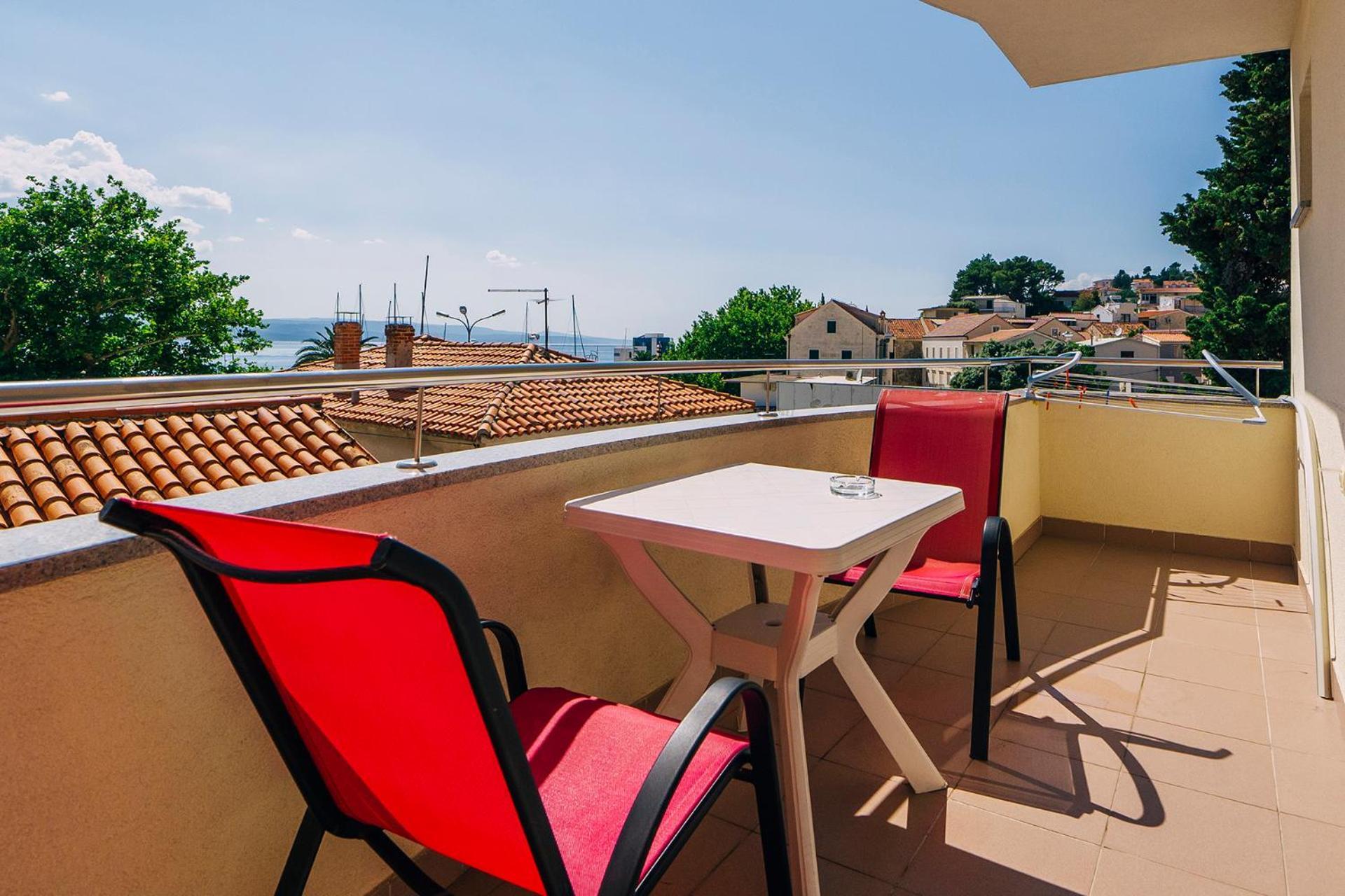 Luxur Centar With Sea View Terrace Apartment Baska Voda Exterior photo